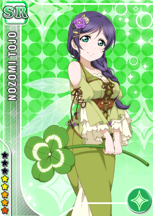loveliive:New “Fairy” themed cards added to JP Honor Student scoutingAyase Eli Smile SR “いっしょに練習”Son