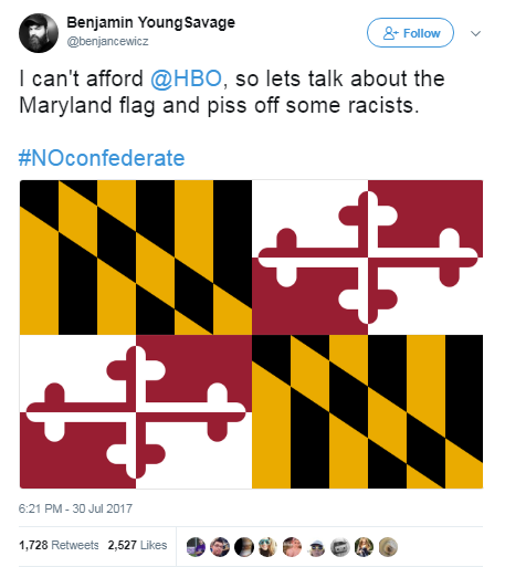 dedalvs: dontbearuiner:  black-to-the-bones:  Dropping knowledge. This thread is eye-opening.  Maryland: Not just Old Bay seasoning, apparently.  Aww, this is disappointing. I always liked Maryland’s flag. :( Maybe it’s time for a redesign. 