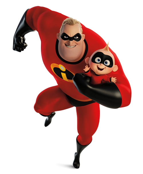Second collection of character key art from Incredibles 2. 
