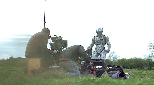 anniviech: thefingerfuckingfemalefury:  evjazurian:  timelordinaustralia: The Cybermen on trampolines | requested by anon @thefingerfuckingfemalefury  without context, this seems like a bunch of cybermen having fun on trampoline, only to get blown up