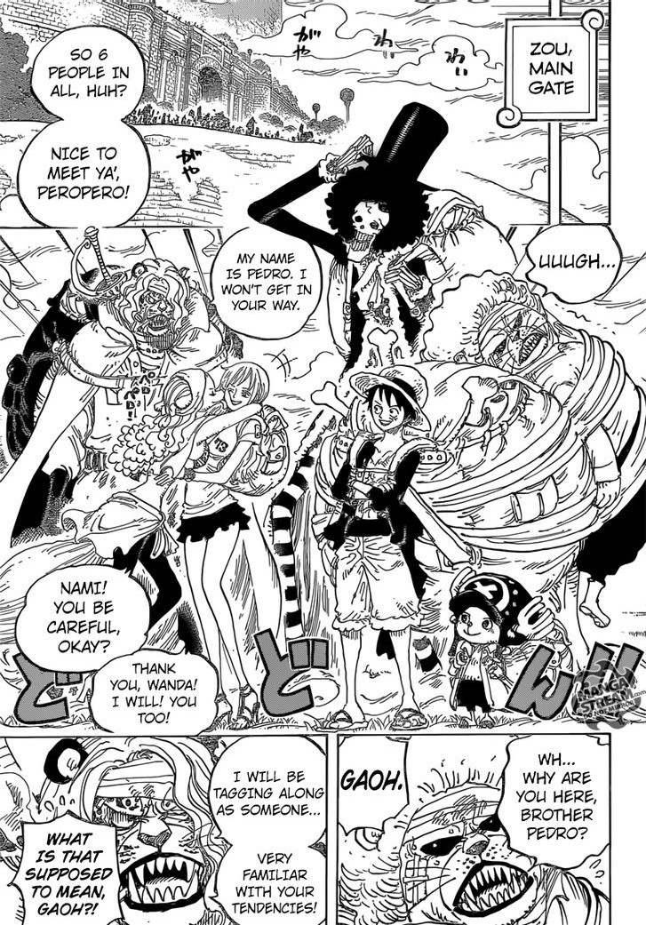 One Piece Chapter 804 – The Mink Of Zou