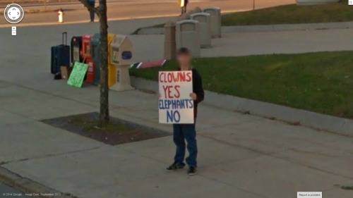 he speaking on circus animal cruelty 