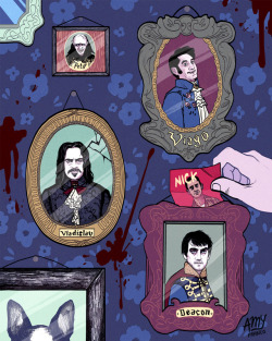Illamy: Hey! If You Like My What We Do In The Shadows Art You Can Buy A Print On