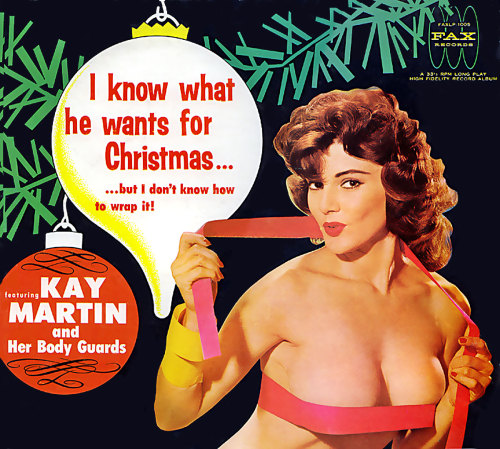 This 1962 Christmas album featured traditional songs, risque double entendres, and banter. Kay was l