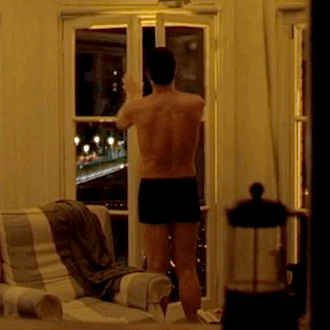 britishdetectives:  Inspector Lynley, shirtless. Part of a ridiculous series of detectives