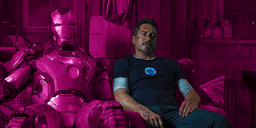 romanoffsvalkyrie: Color Palette Meme     ↳  Tony Stark + bonfire - requested by @uni