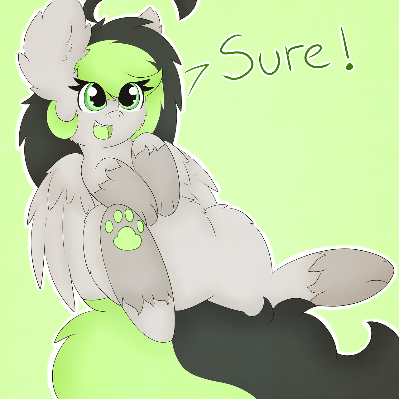 askbreejetpaw:Pat the Tummy ! Quickly while she’s allowing it. :v &lt;3