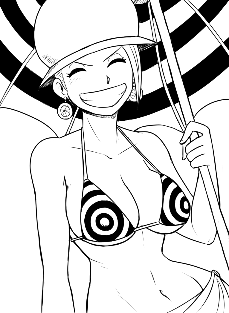 planetofjunk:Man, I haven’t drawn fanart of my One Piece waifu, Ms. Valentine,