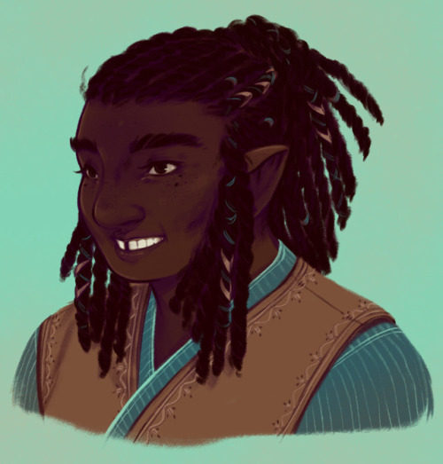 janisjoy:Something in between commissions. A bunch of portraits I sketched for our Tal’dorei D&amp;D