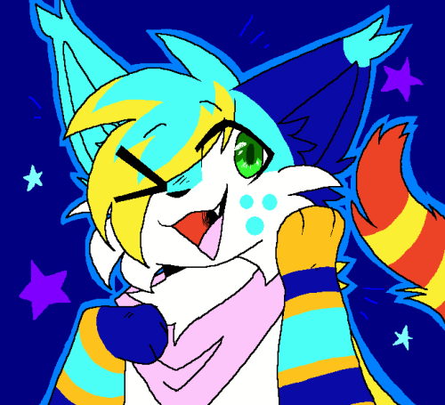 ART FUR MY FRIEND @xx-rainbowkitty-xx!!!! :D