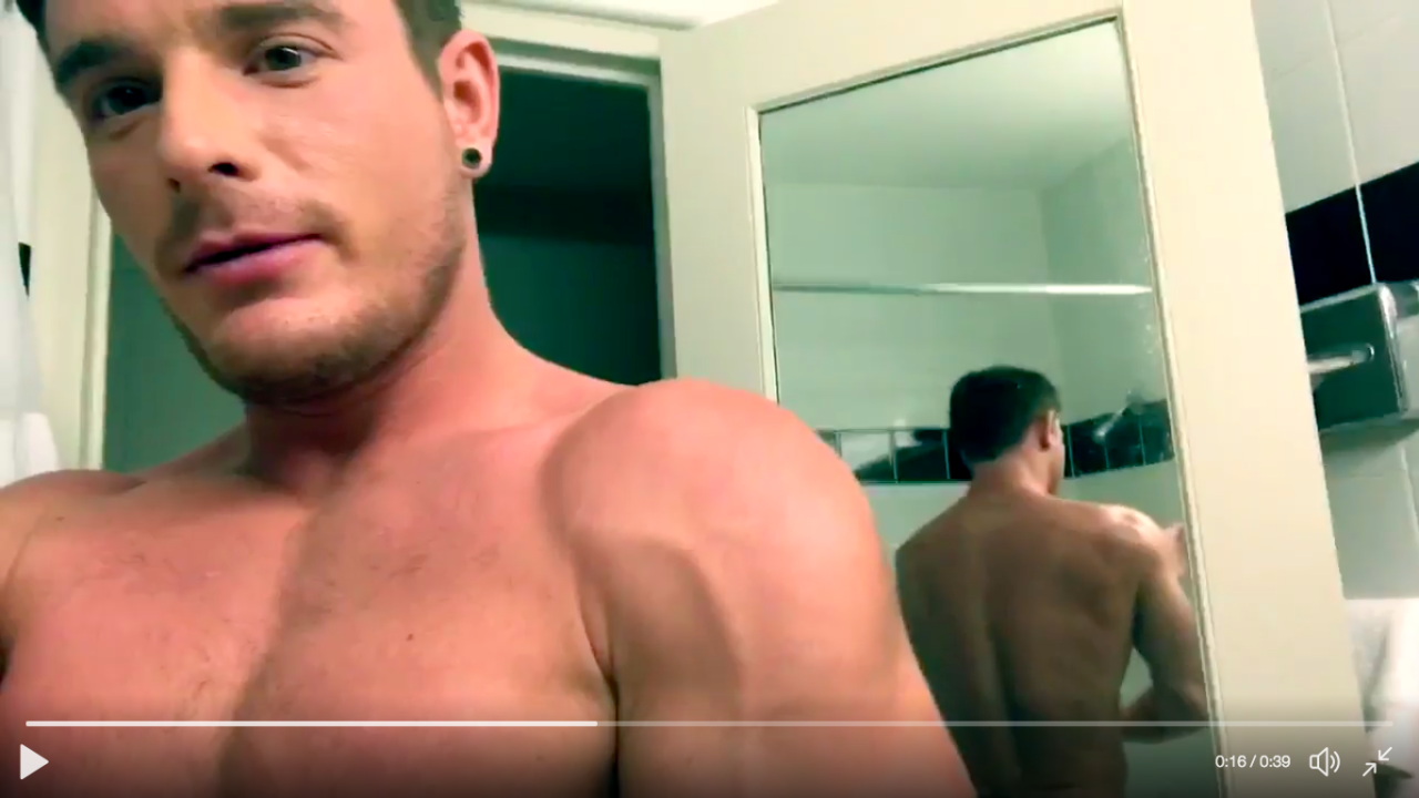 brentcorrigan-museum: Mumbling to self by #SelfieMaestro @BrentCorrigan “Sometimes