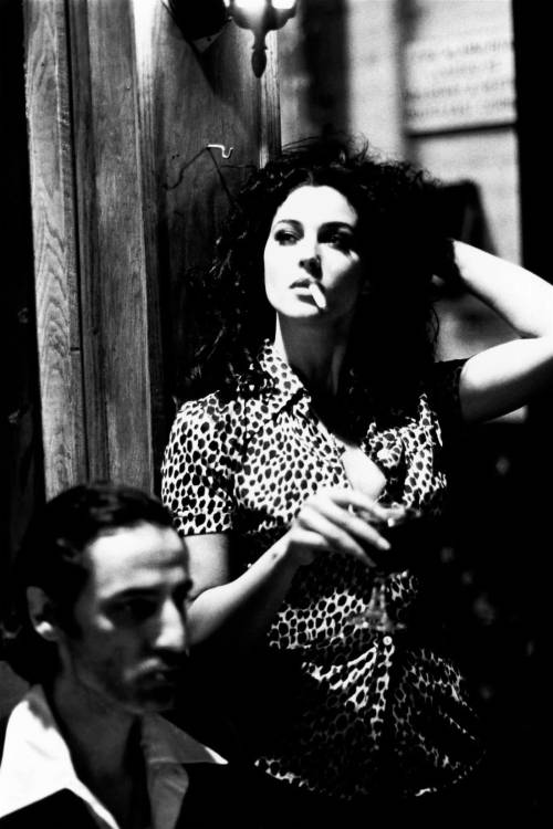 someemochick: Monica Bellucci photographed by Ellen von Unwerth.  