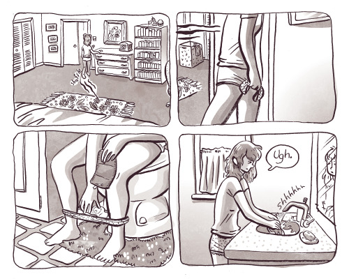 kagcomix:  I’m making a new comic! Lunar Maladies is the story of two best friends about to be