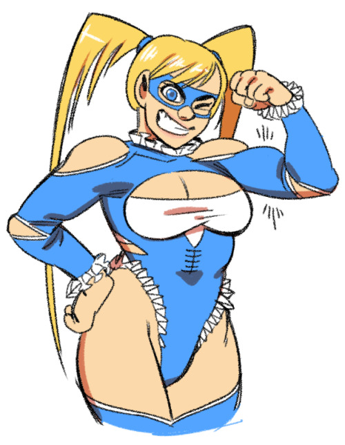 ghostgreen:  me and @jamiekinosian were talking about Rainbow Mika on twitter yesterday and then i proceeded to have too much fun o_o;  basically, i think she can be a very fun character outside of the cheesecake aspect. i mean, look at her! she’s