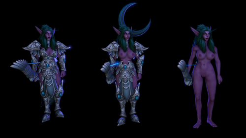 Priestess Tyrande model ReleasedSecond version of Tyrande is now available HERE for sfm. Model by Ma