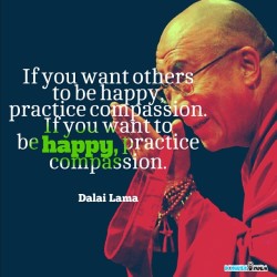 When it comes to happiness, compassion is