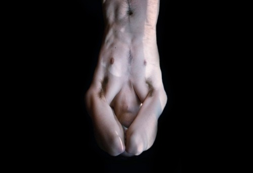 wolfundermyskin:  This is amazing! The contrast of the dark background and your pale skin works well and emphasises your amazing physique. I love how the shadows of the natural light on your body breaks the summetry in a beautiful way. Thank you so much