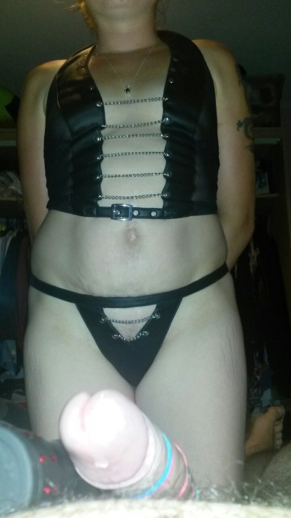 chastised-male: Thank you mistress dragonflower4 for dressing up for a tease and denial session whic