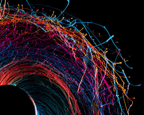 victoriousvocabulary:  CENTRIFUGAL [adjective] 1. moving or directed away from a centre or axis. 2. operated by means of centrifugal force. 3. Physiology: transmitting nerve impulses away from the central nervous system; efferent. 4. Botany: developing