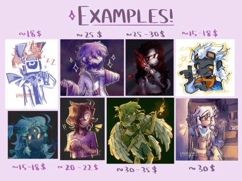 COMMISSIONS ARE OPEN!
