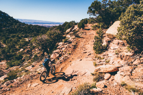 whileoutriding:  The Desert Ramble. Pt 1. In which our fatbike posse rides from Fruita to Moab, and 