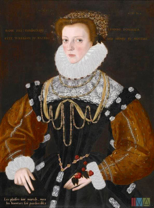 Lady Philippa Coningsby by George Gower, 1578