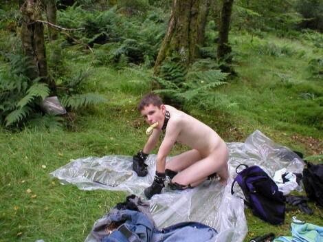 TOP POST bondagebadboys:  Camping guard dog 