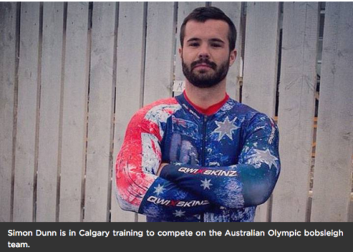 notdbd:  Rugger turned bobsledder Simon Dunn finally shows us the front side of his naked body. 