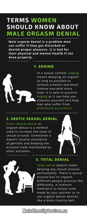 Terms Women Should Know About Male Orgasm Denial