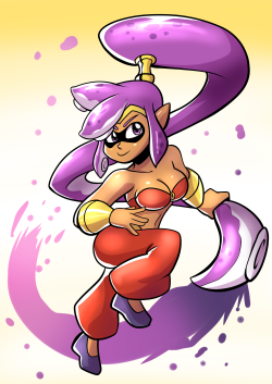 captainanaugi:  Shantae Inkling! this was fun. Commission for @urgh76 check out my commission info   &lt;3