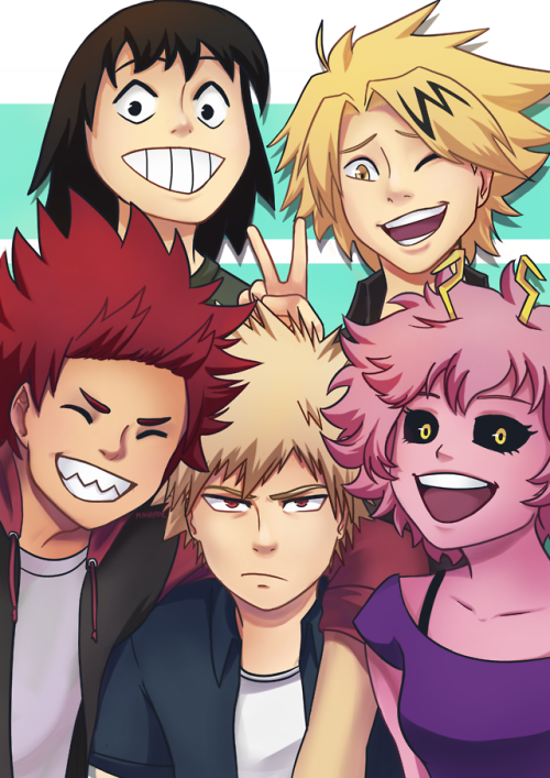 mahafor:Now it’s time for the Bakucrew!Their interactions are one of my favorite parts of the manga <3