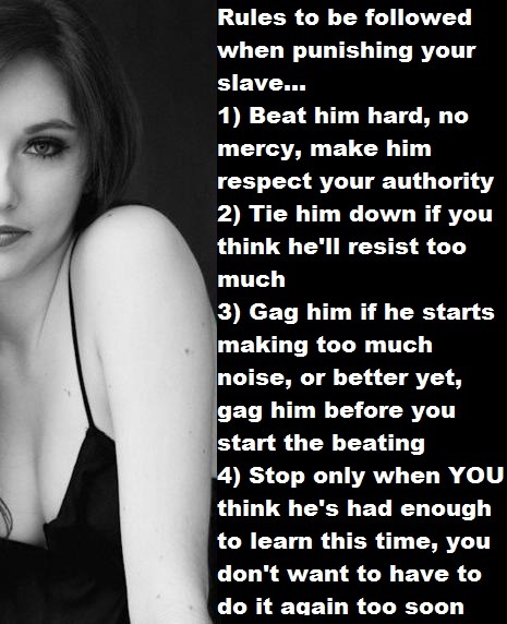 442-425-451:  Good rules  I would beg her to do 1) a lot, so she doesn&rsquo;t have to resort to