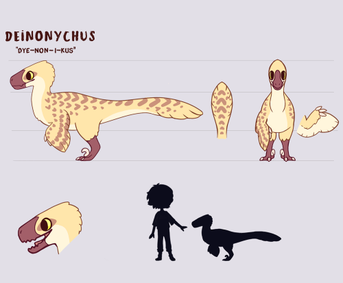 Meet Paleo Pines’ Deinonychus Deinonychus is an energetic and curious raptor companion found in shad