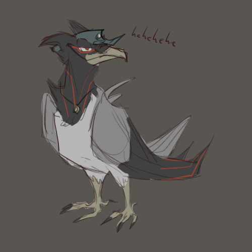 messing with some pokesona ideas, one being an older decidueye I’ve had for a few years and a newer,