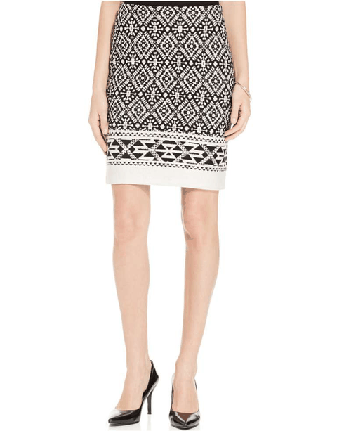 Karen Kane Jacquard Tribal-Print Pencil SkirtSee what&rsquo;s on sale from Macy&rsquo;s on W