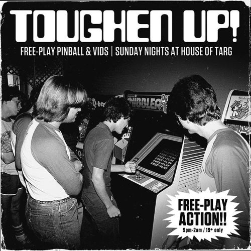 TONITE!! Doors at 9pm for TOUGHEN UP! #freeplay Sundays with your host DJ @kjmaxxx and guests spinni