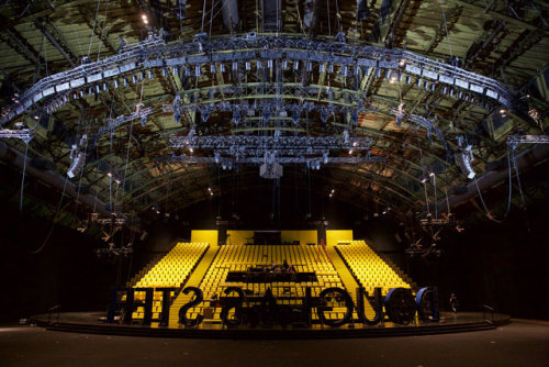 “The Hairy Ape” @ Armory Arts Center This show has the LARGEST TURNTABLE EVER built&hellip;Stewart L