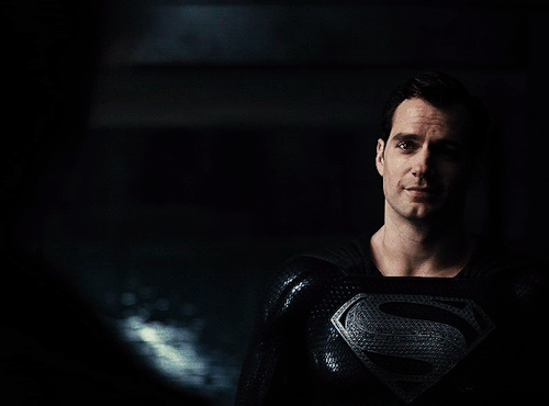Not impressed.Henry Cavill as Kal-El/Clark Kent/Superman in Zack Snyder’s Justice League (2021