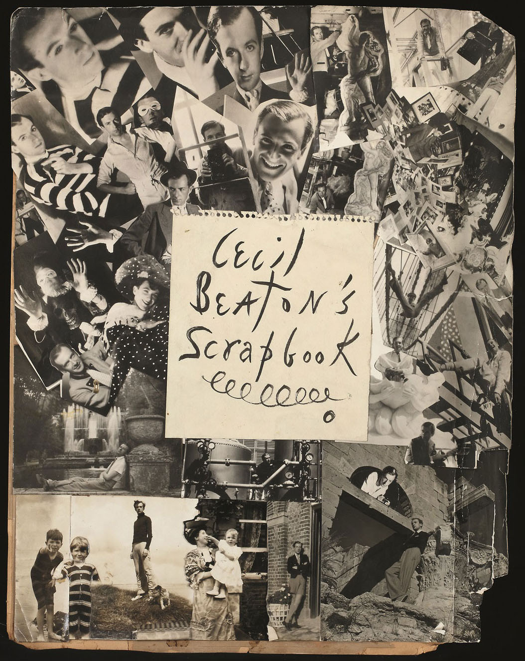 c86:  Frontispiece montage for Cecil Beaton’s Scrapbook, 1937 