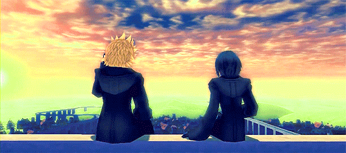roxas-and-xion:The same bond between Sora and Kairi has probably become the bond between Roxas and Xion…