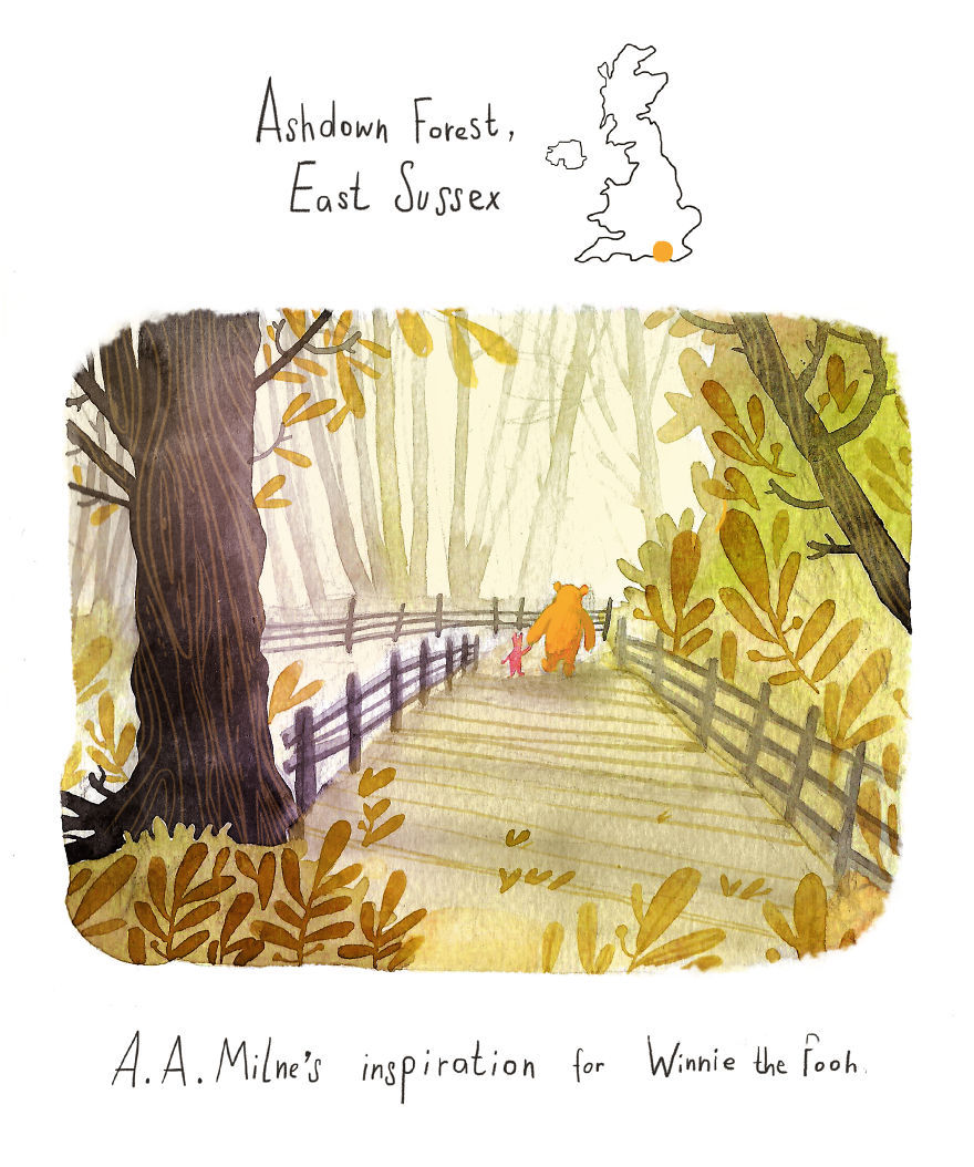 myend-ismybeginning: Iconic Literary Locations in the UK  