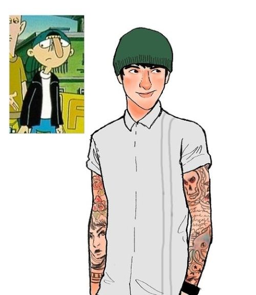 its-never-been-easy:padaleckifarts:‘Hey Arnold’ and ‘Rugrats’ characters as imagined in their 20s by