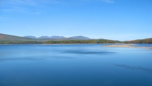 Yesterday we visited the Ashokan Reservoir. 