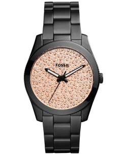 fuckyawatches:  Fossil Women’s Perfect Boyfriend Black Ion-Plated Stainless Steel Bracelet Watch 39mm ES3646