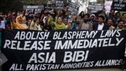 transparentbeardmentality:  atheistcartoons:  In 2010, Asia Bibi was sentence to death for blasphemy after an incident in her village. Her Muslim co-workers refused to take a glass of water from her because she is Christian. Unpleasantness ensued, and