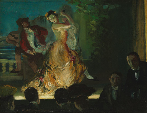 Everett Shinn - Spanish Music Hall - 1902 Everett Shinn - Revue - 1908