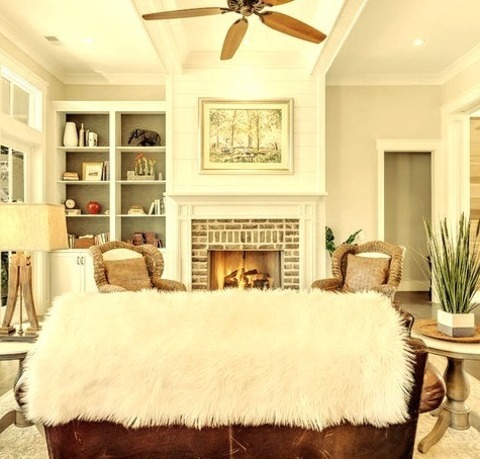 Open Living Room In Charleston Large Cottage Open Concept Dark Wood Floor And Brown Floor Living Room