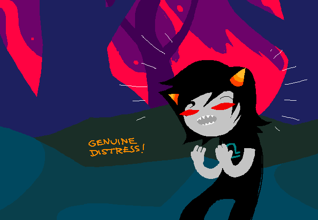 bootyshortsofhope:  All of Homestuck summarized in two pictures 