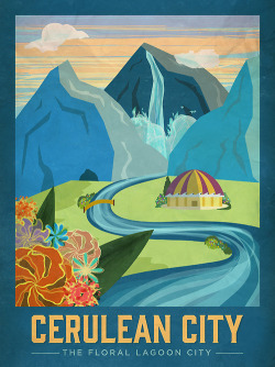 dotcore:  Pokemon Travel Posters.by Alice