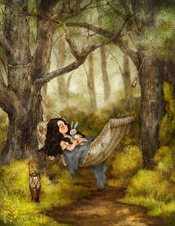 voiceofnature: “The Diary Of A Forest Girl. Aeppol is an artist who tries to capture